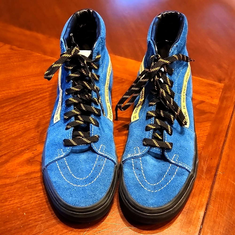 Vans SK8 Hi Parks Project Blue High Top Sneakers Leave It Better Than You Found